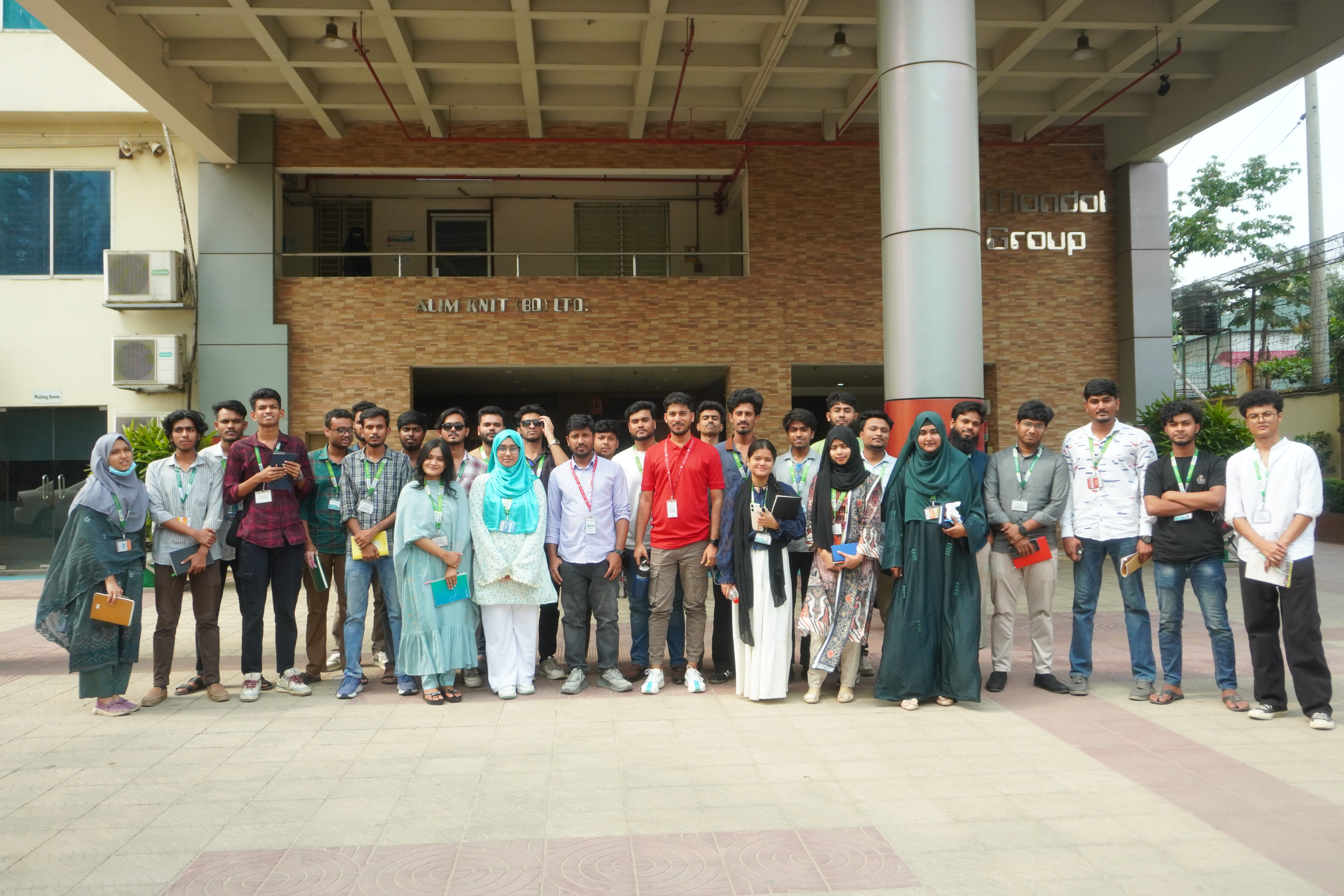 Successful Industrial Visit to Alim Knit (BD) Ltd.