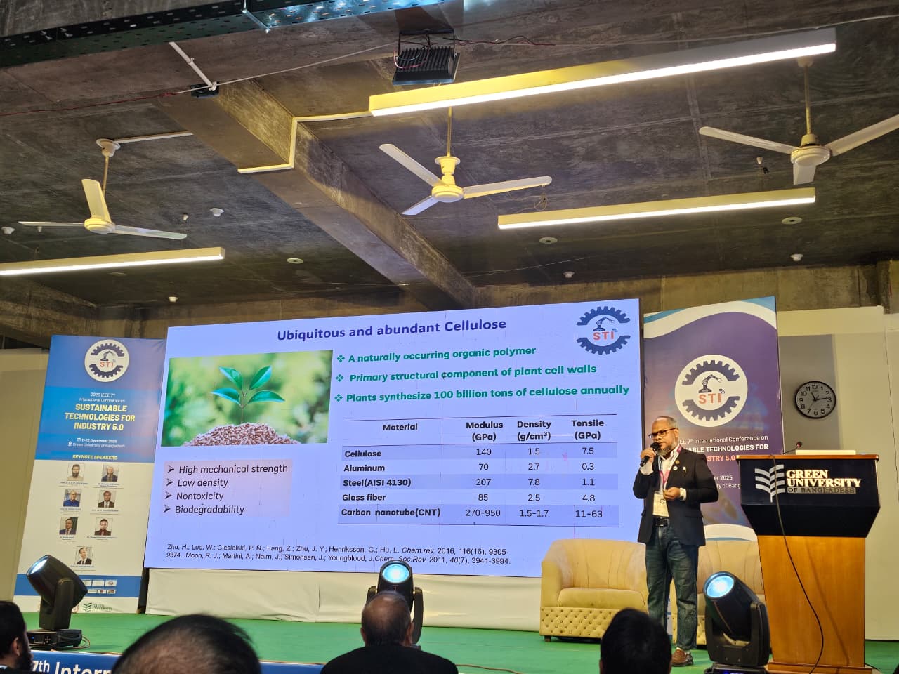 Department of Textile Engineering at Green University of Bangladesh Hosts Keynote Session on Sustainable Health Sensors