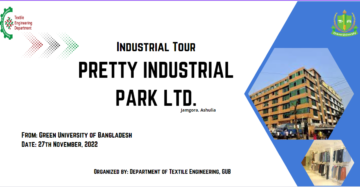 Successful completion of Industrial Visit at Pretty Industrial Park by The Department of Textile Engineering