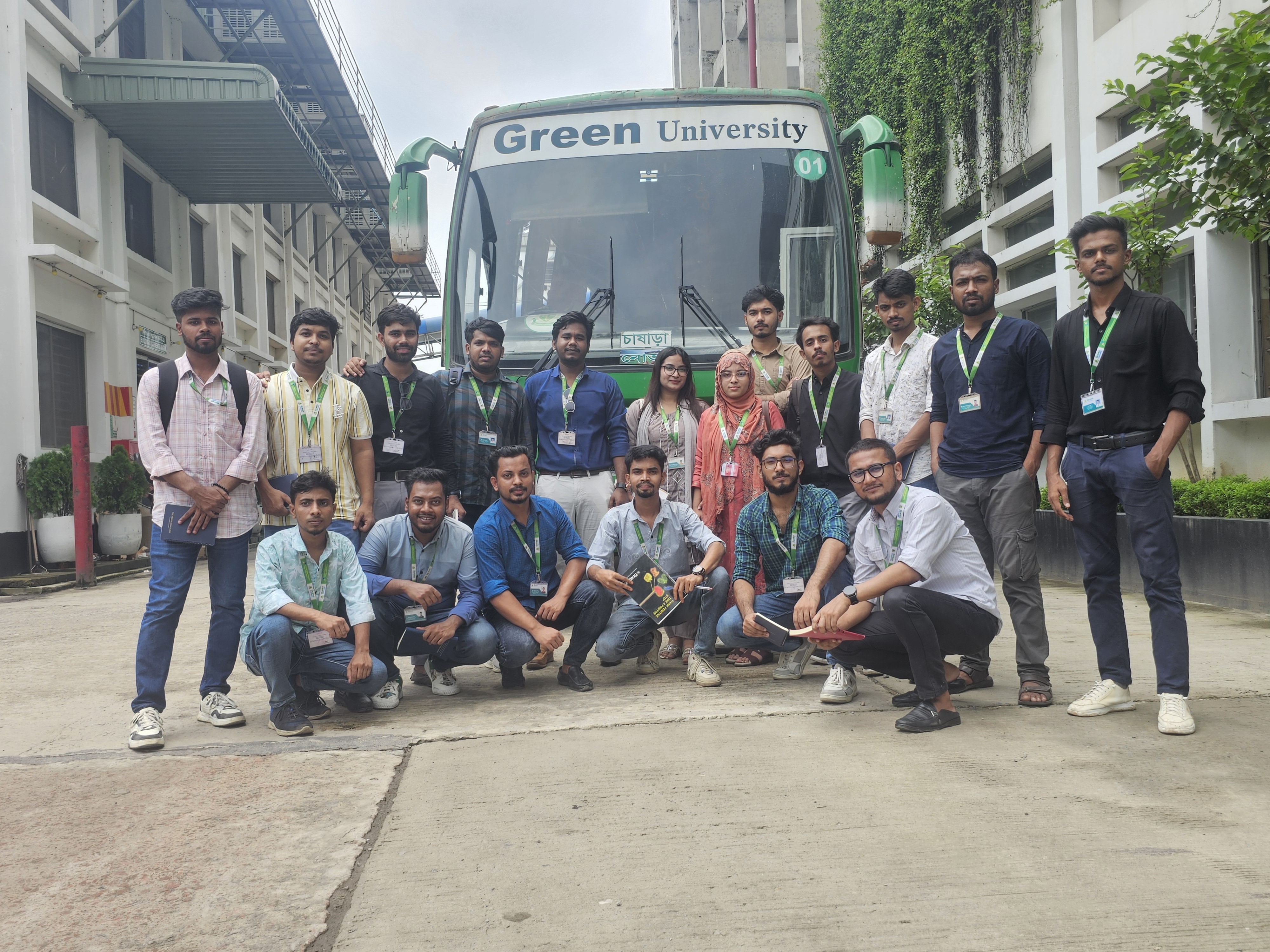 Industrial Visit to Fakhruddin Textiles Mills Ltd. by The Department of Textile Engineering